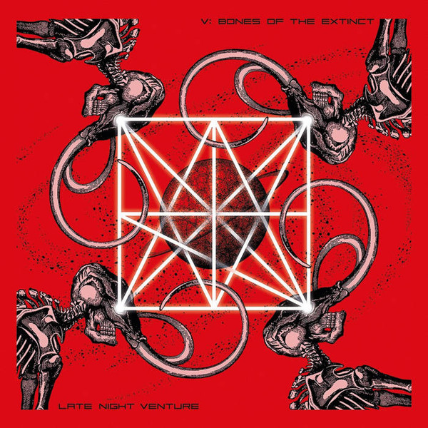 V: Bones of the Extinct (Black/White/Red Splatter)