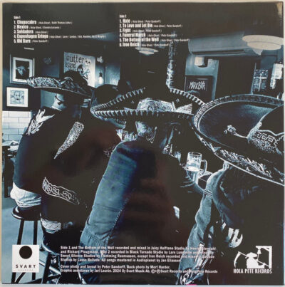 Hola Ghost – Chupacabra, Hate & Fight - sort lp 1 press - Image 2