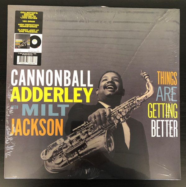 Cannonball Adderley With Milt Jackson – Things Are Getting Better