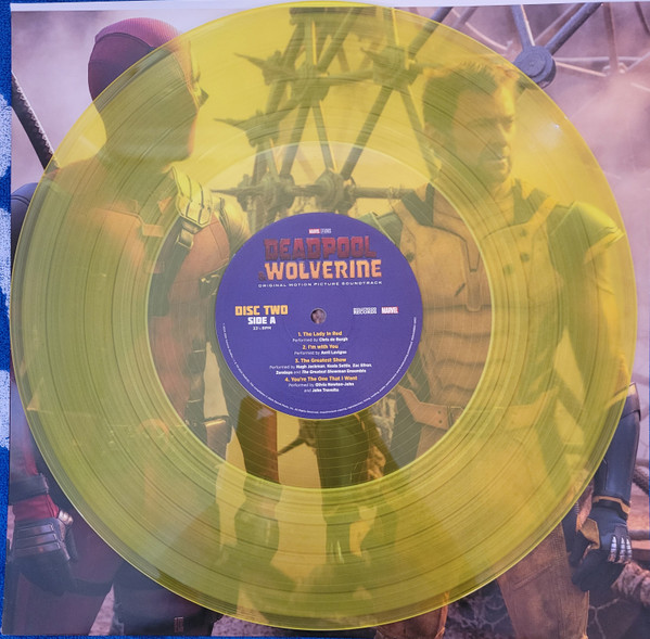 Deadpool & Wolverine (Original Motion Picture Soundtrack) yellow lp - Image 2